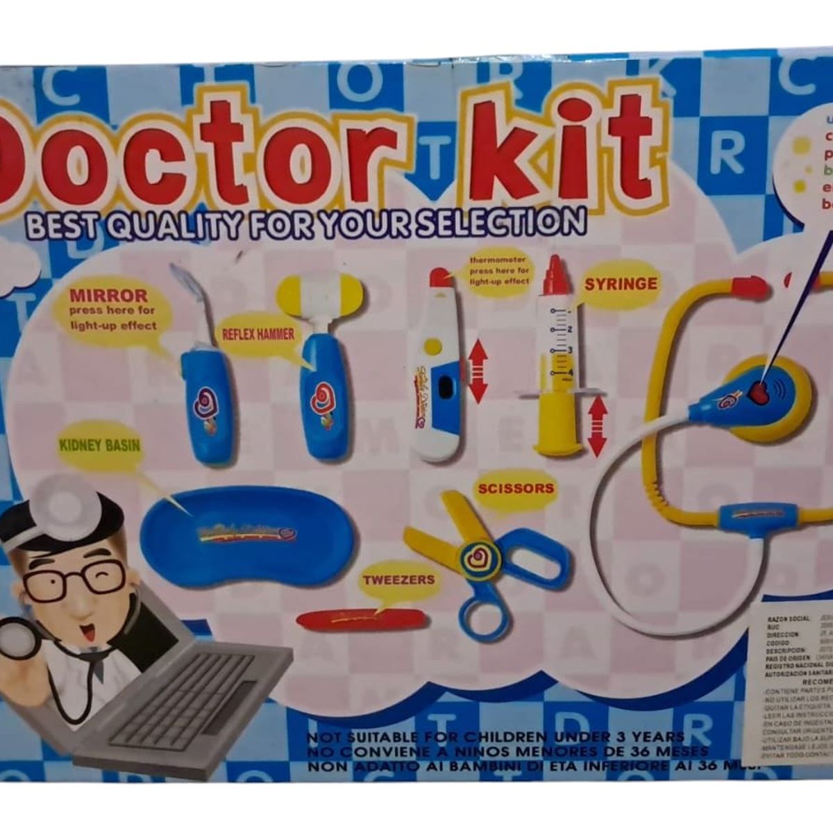 GENERICO - MALETA DE DOCTOR KID MEDICAL BOX