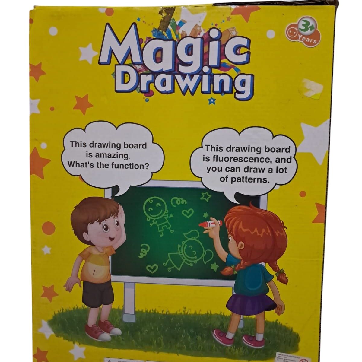 GENERICO - PIZARRA MAGICA DE DIBUJO CON LUZ PARA NIÑOS