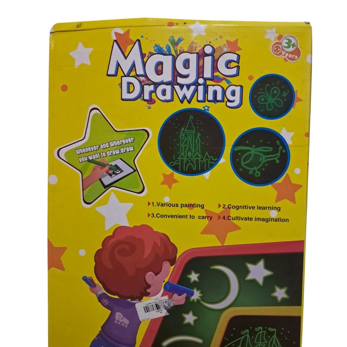 GENERICO - PIZARRA MAGICA DE DIBUJO CON LUZ PARA NIÑOS