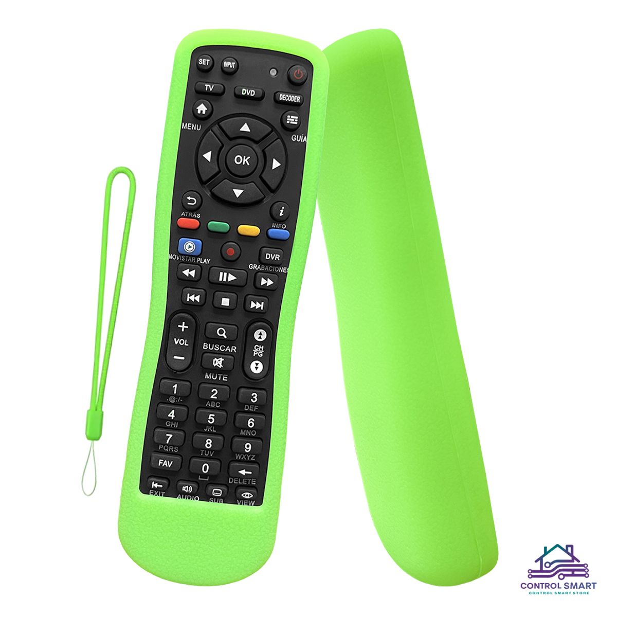 CASE - Control Remoto Movistar + Funda de Silicona Resistente y Cómoda