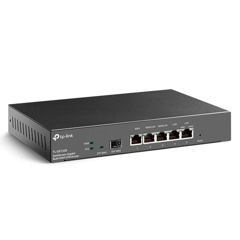 TP LINK - TP-LINK ER7206 Router VPN Gigabit Omada 4Puertos 1SFP Wan