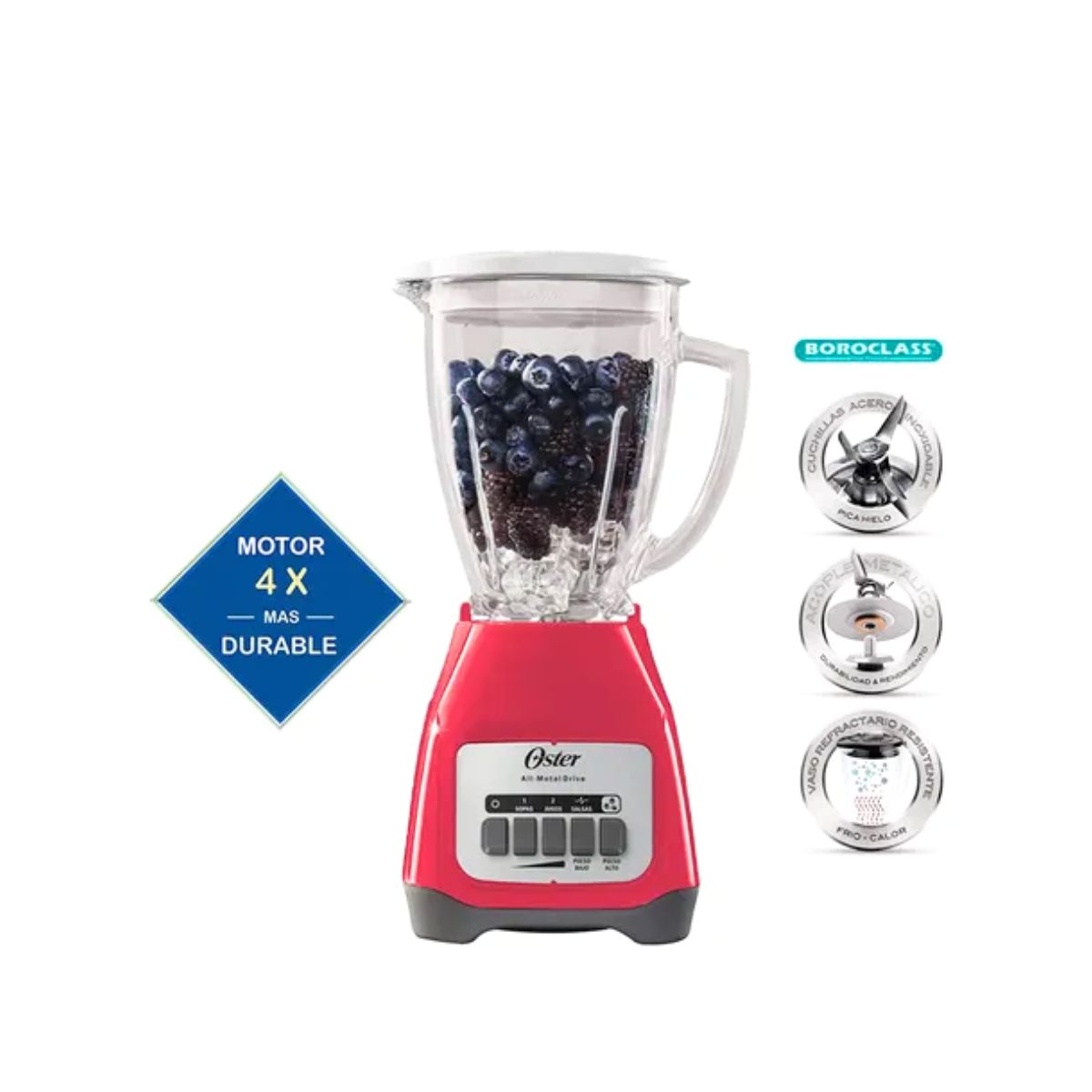 OSTER - Combo OSTER Olla Arrocera y Licuadora BLSTKAGMPB