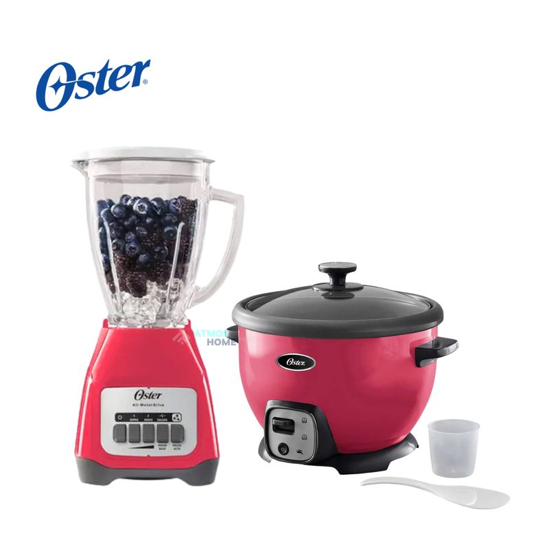 OSTER - Combo OSTER Olla Arrocera y Licuadora BLSTKAGMPB