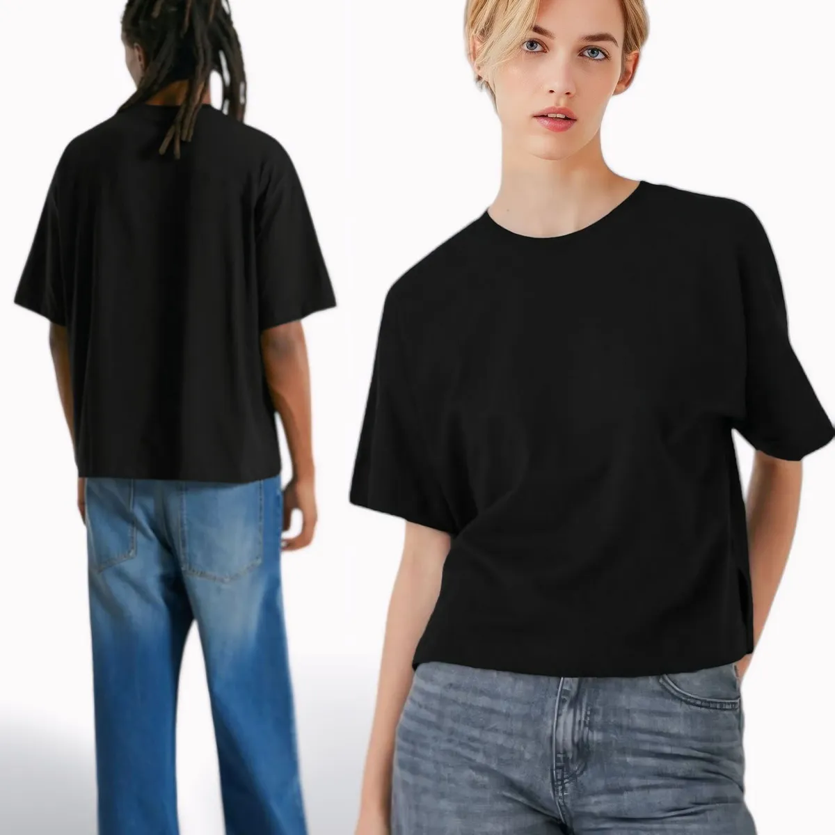 GENERICO - POLO BASICO UNISEX BOXY FIT