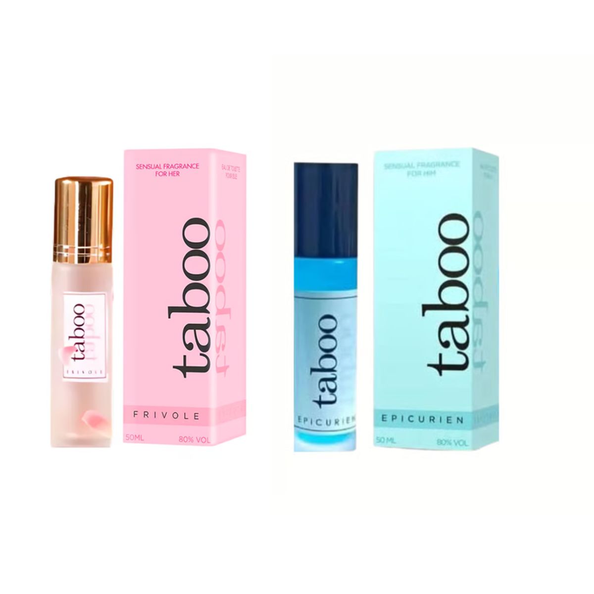 GENERICO - Pack 2 Taboo - Perfume de Mujer con Feromonas