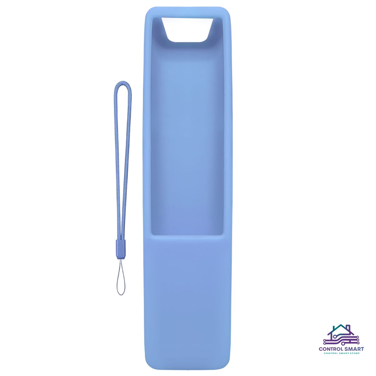 CASE - Funda  Antideslizante para Control Remoto Samsung Curvo – Celeste