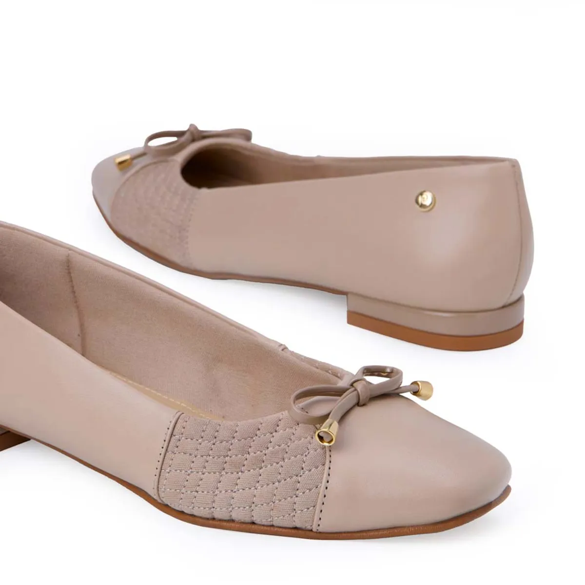 Piazza - Zapato Ballerina Casual WAL-2558 Beige Piazza