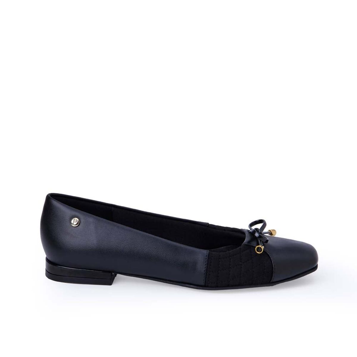 Piazza - Zapato Ballerina Casual WAL-2558 Negro Piazza