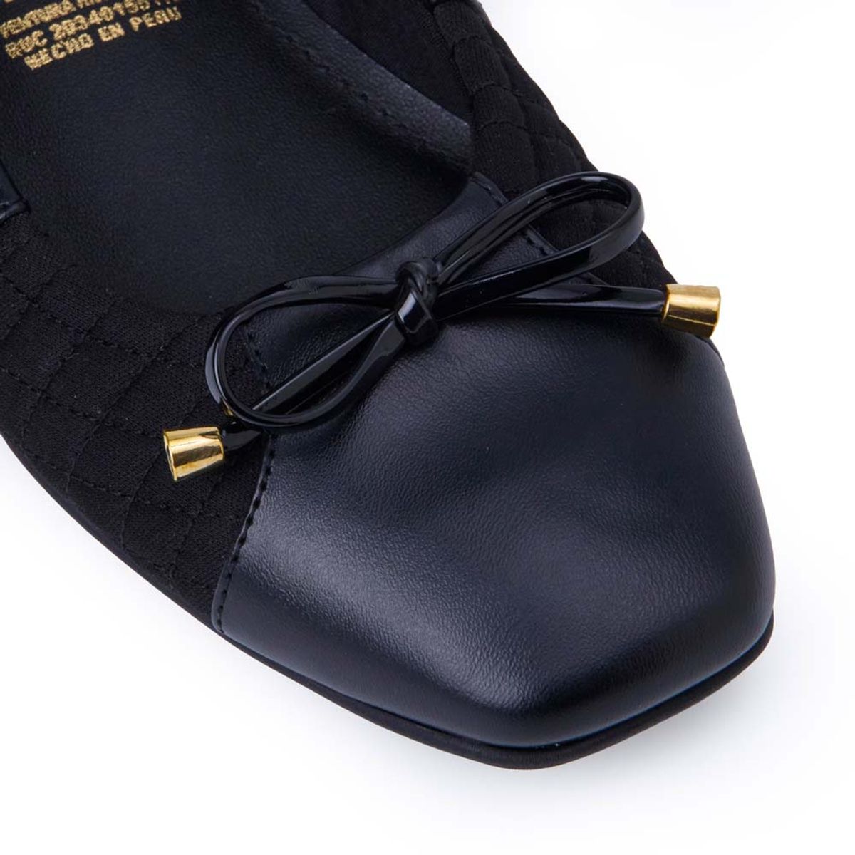 Piazza - Zapato Ballerina Casual WAL-2558 Negro Piazza