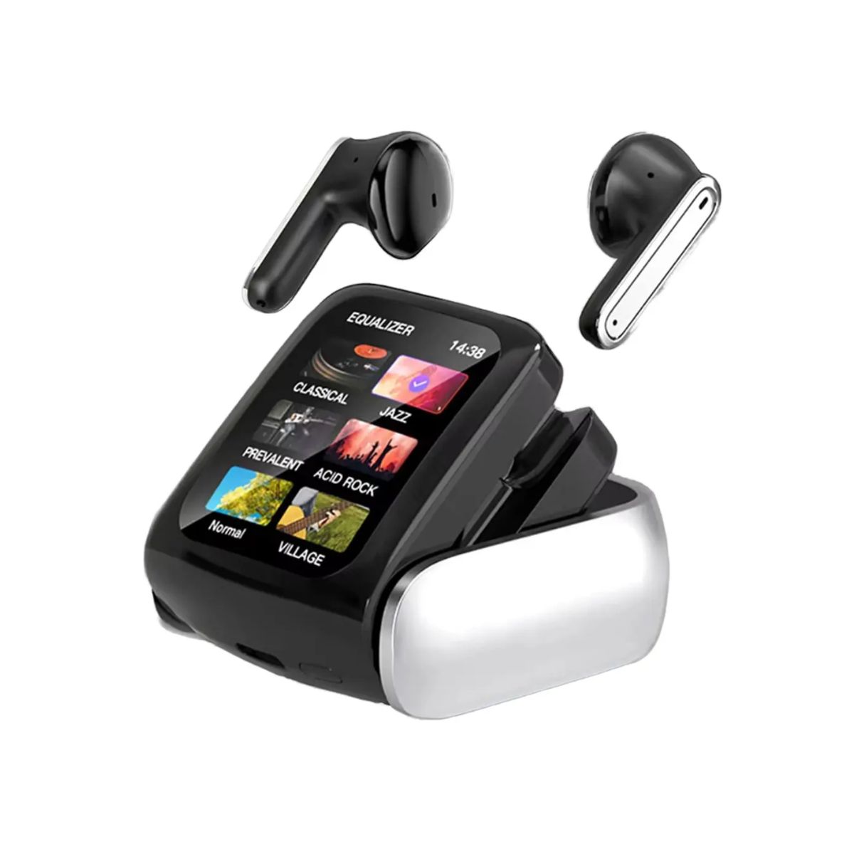 TWS - Audifonos Inalámbricos Tws T71 Con pantalla Táctil Inteligente