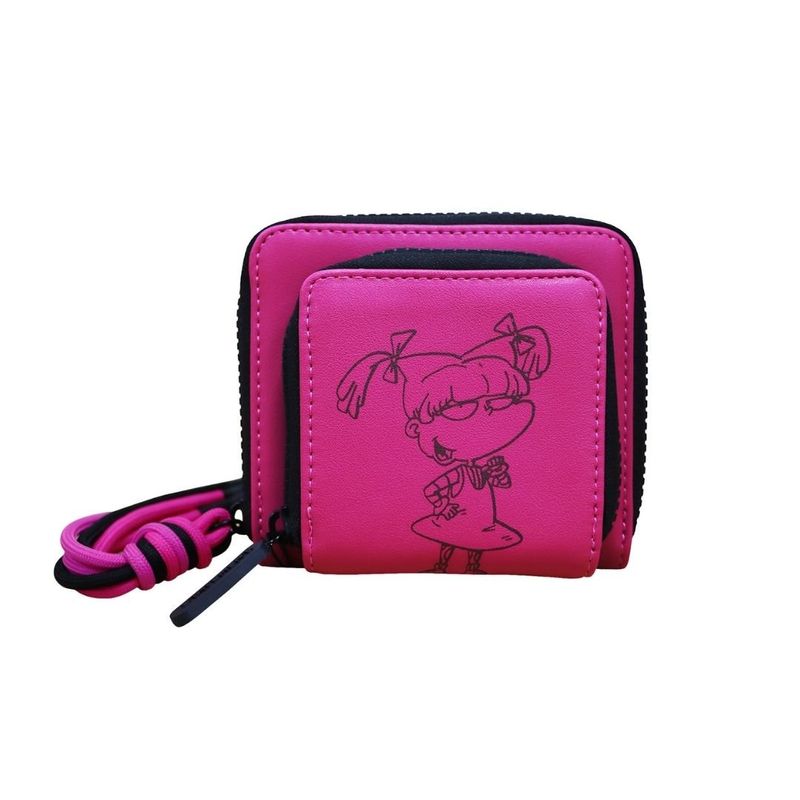 NICKELODEON - Billetera Angelica Rugrats Nick Fucsia