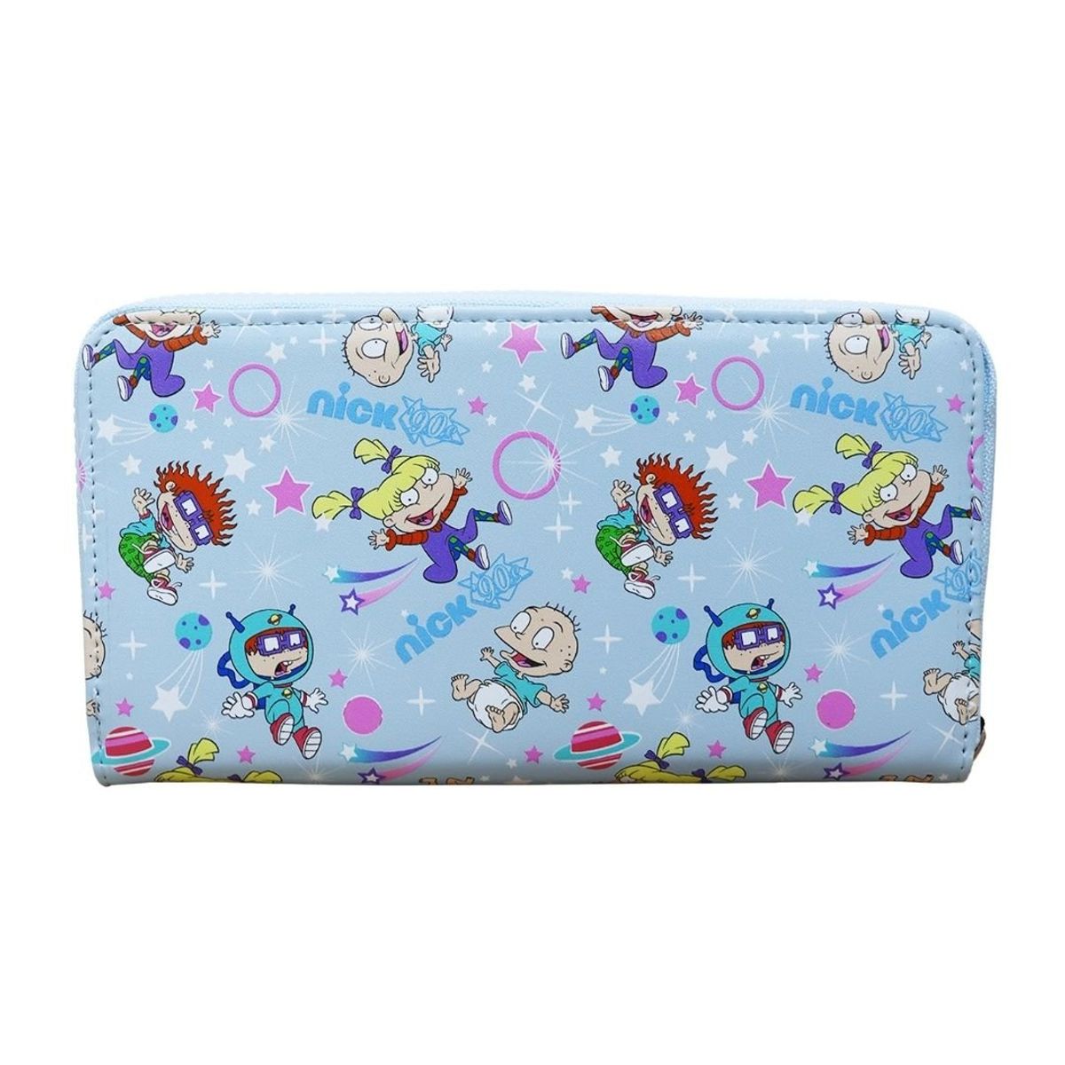 NICKELODEON - Billetera Rugrats Premium Nick 90s Celeste