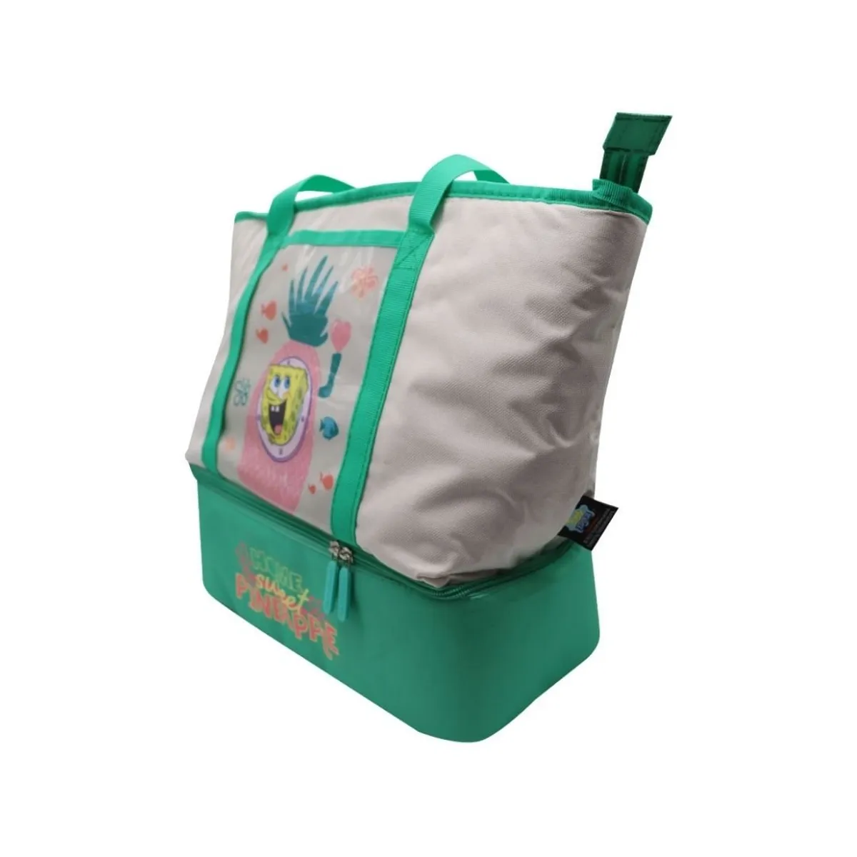 BOB ESPONJA - Bolso Mujer Cooler Bob Esponja Clasico