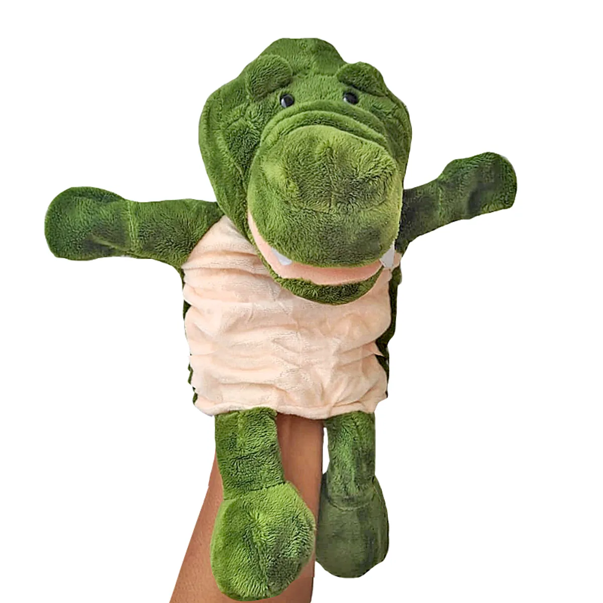 GENERICO - Titere Marioneta de Mano Cocodrilo Patas