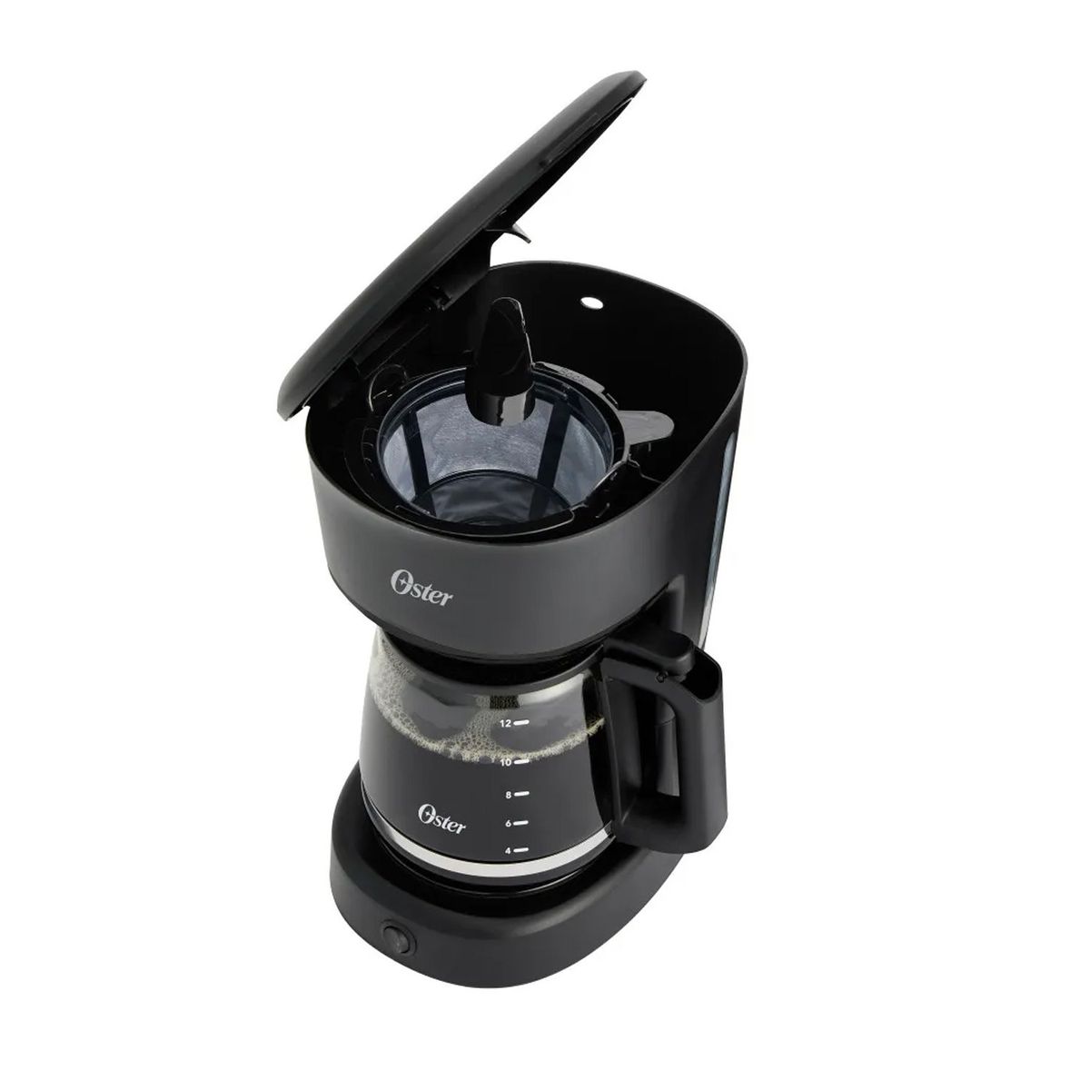 OSTER - Cafetera Oster 12 Tazas de Filtro reutilizable BVSTDCS121B