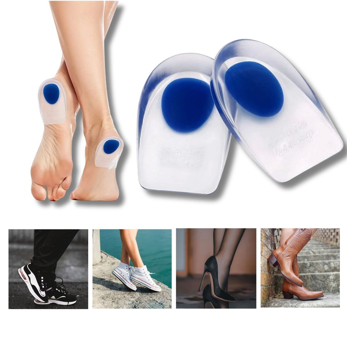 ROHS - Plantilla Talonera de Silicona UNISEX