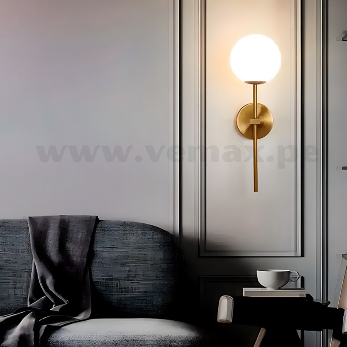 GENERICO - Aplique Nordic Ball Luz Cálida