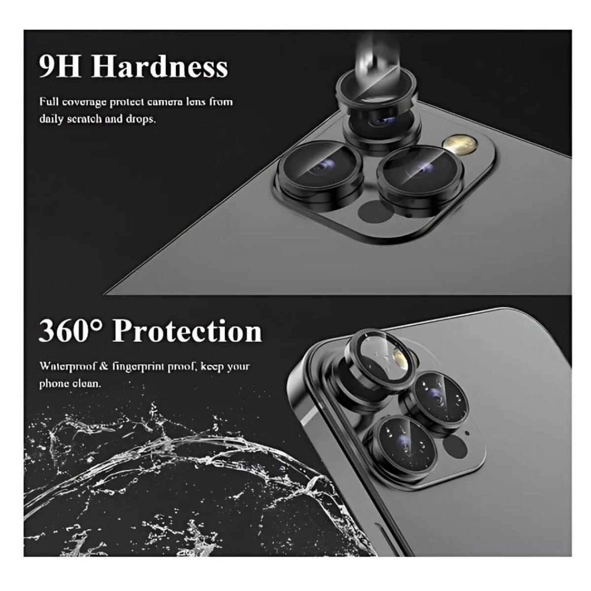 GENERICO - Mica de Camara para Samsung S24 PLUS Grafito