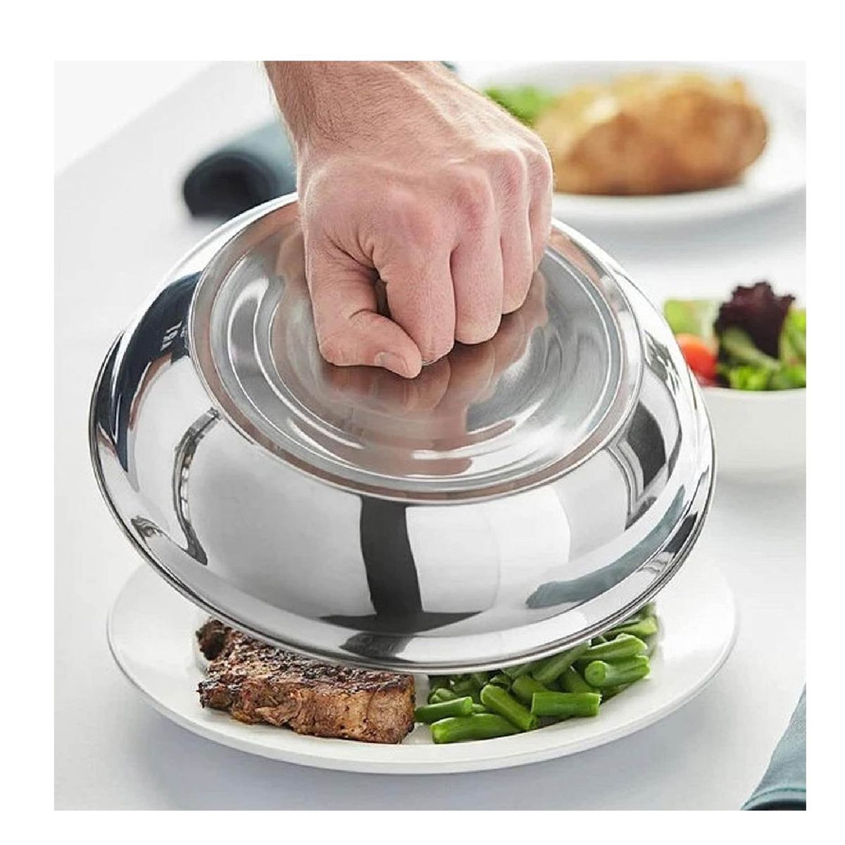 TRAMONTINA - Campana para Plato TRAMONTINA  Ace. Inox. 28 cm