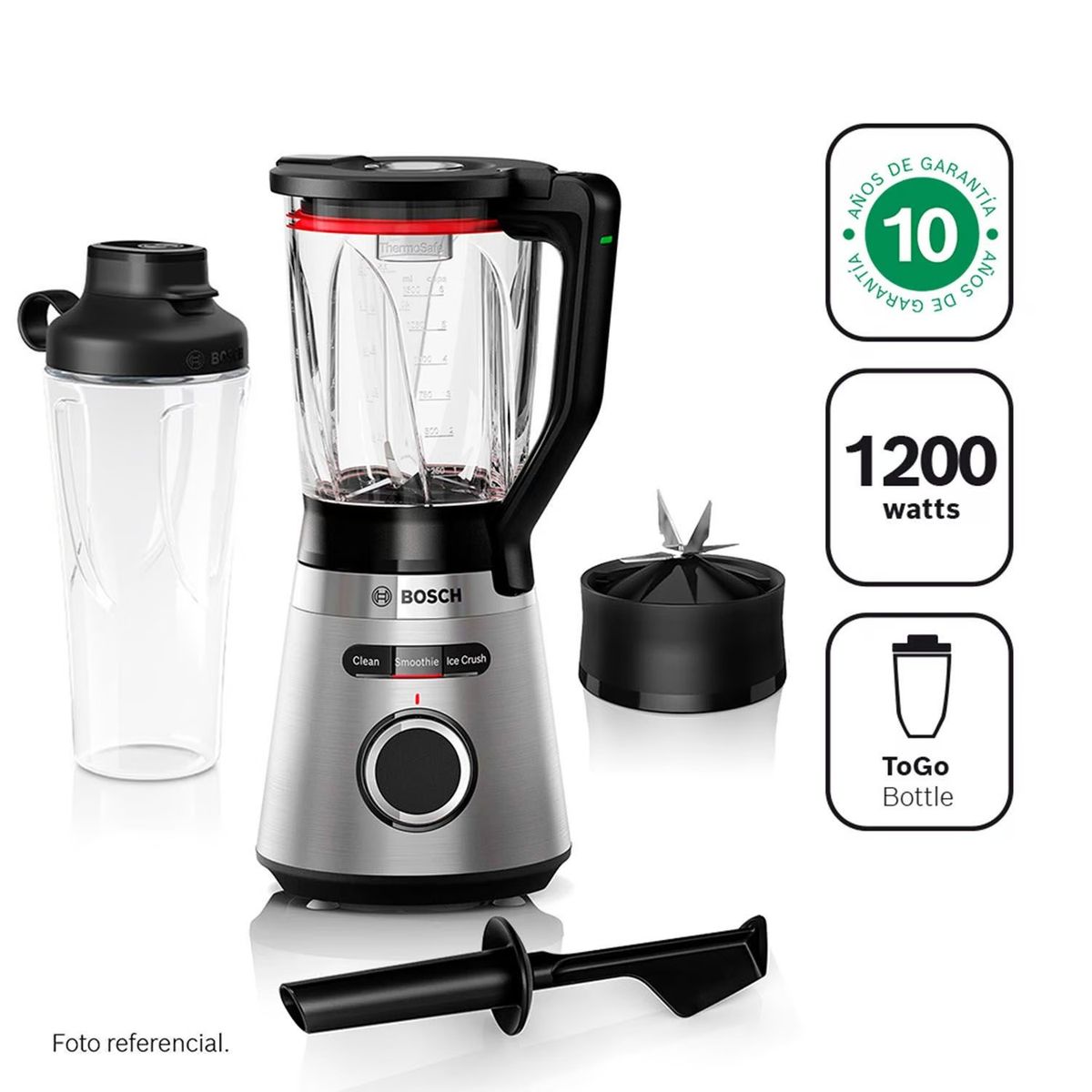 BOSCH - Licuadora Vitapower Bosch Mmb6384m Silver