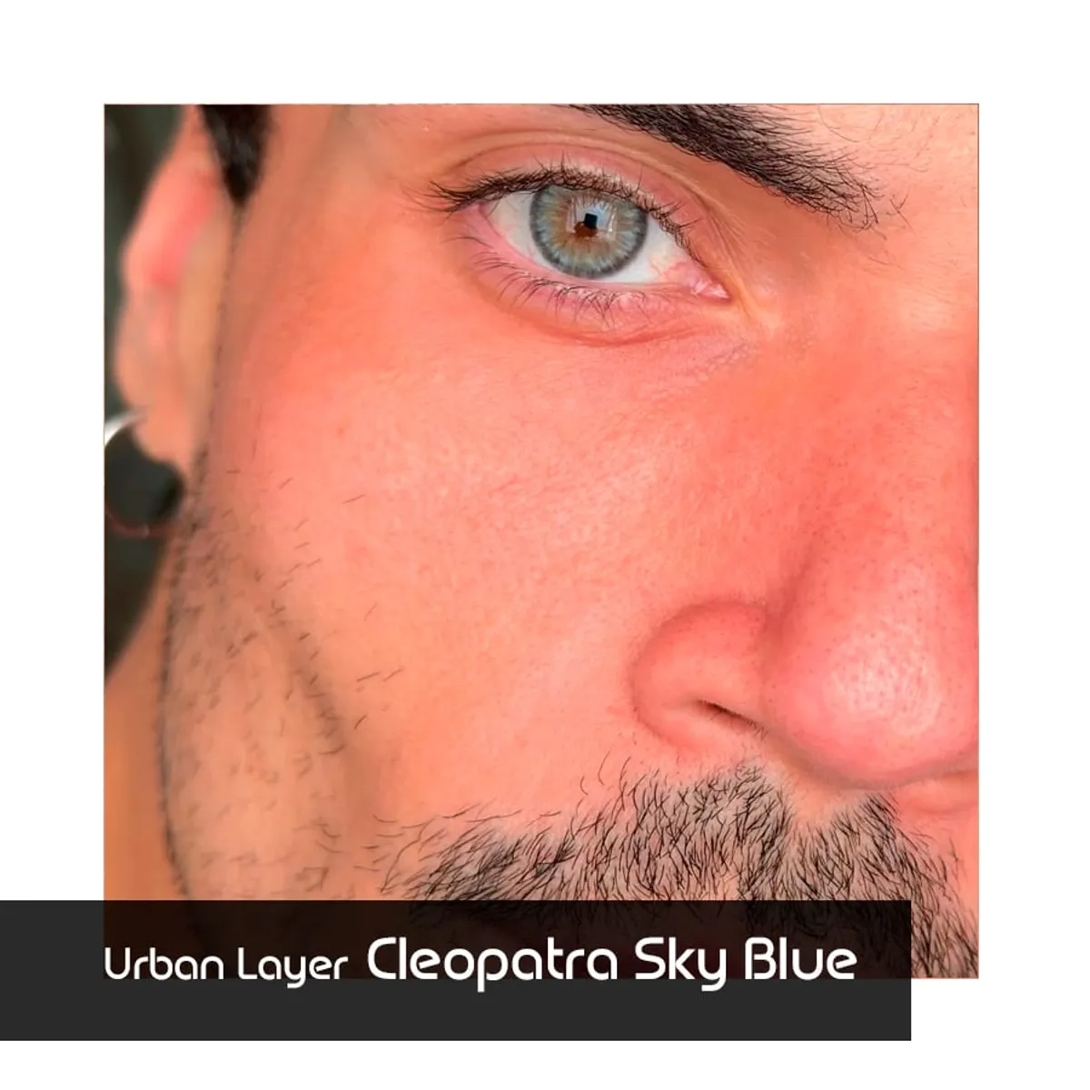 NU COLOR - Lentes de contacto UL Cleopatra Sky Blue