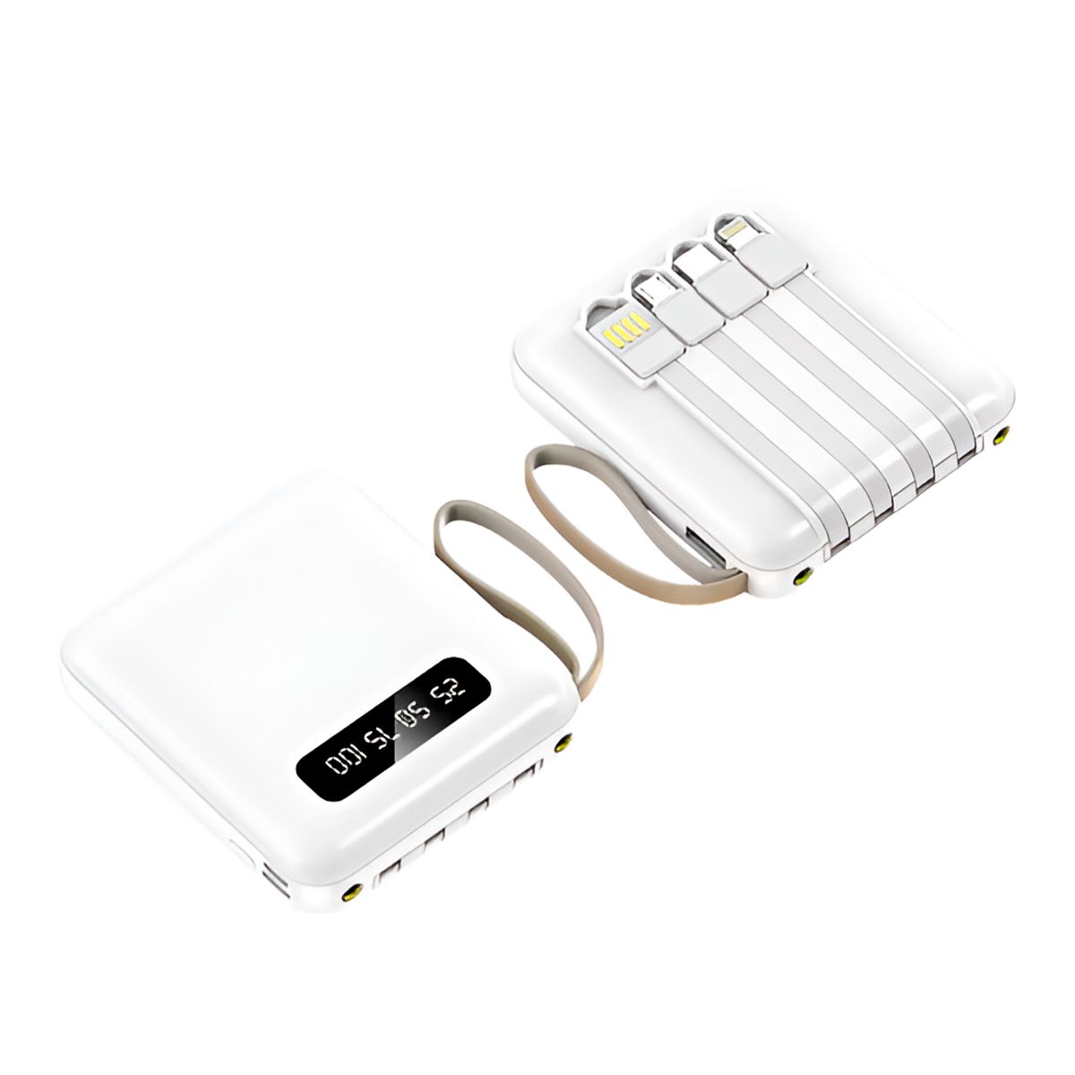 GENERICO - Cargador portátil color Blanco