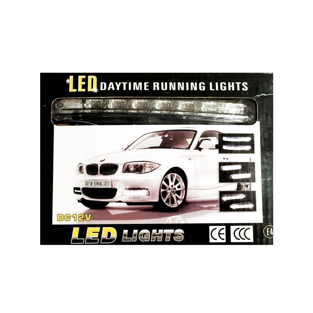 GENERICO - Foco Led Luz Día Caminero 8 Leds 15w – 12v Automóvil