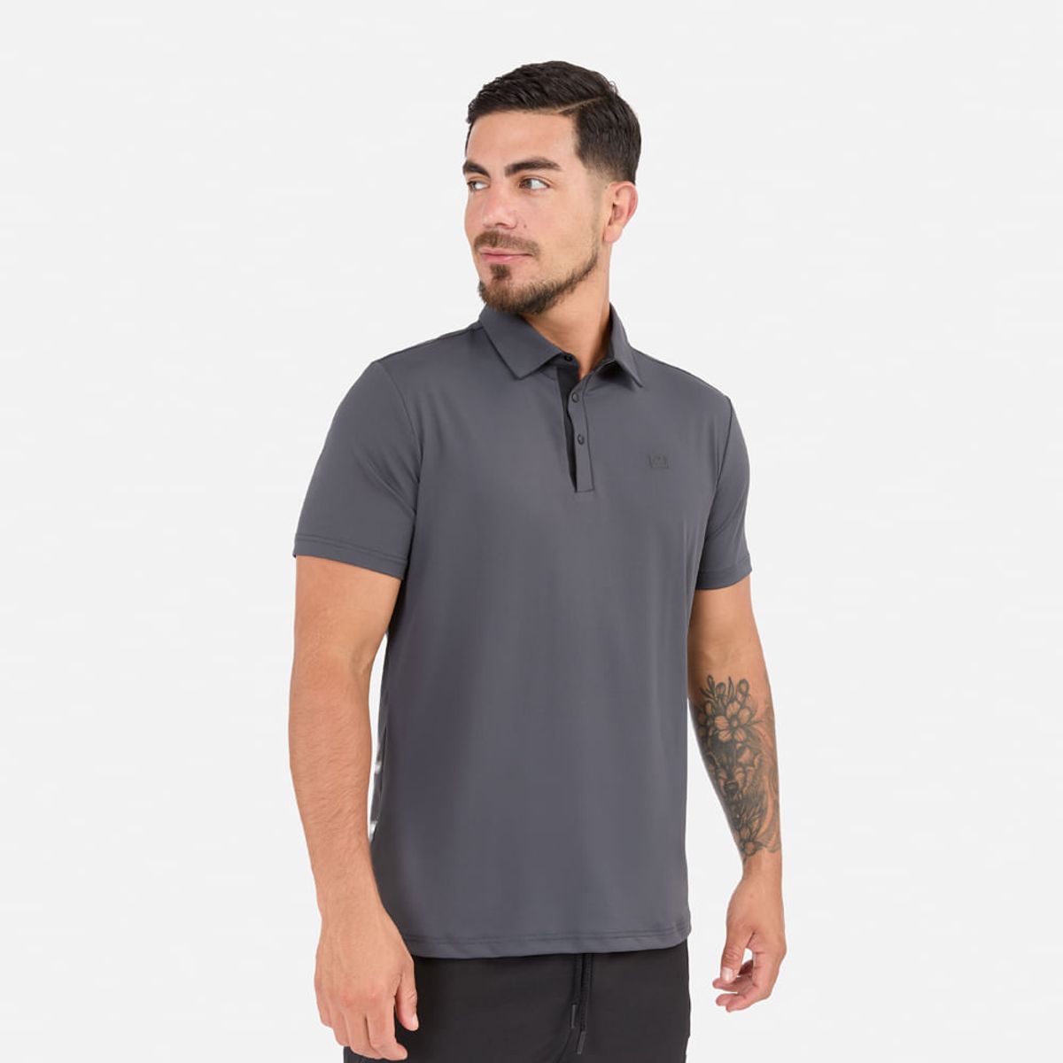 NEW ATHLETIC - Polo Mc New Athletic Forlym Plomo Hombre