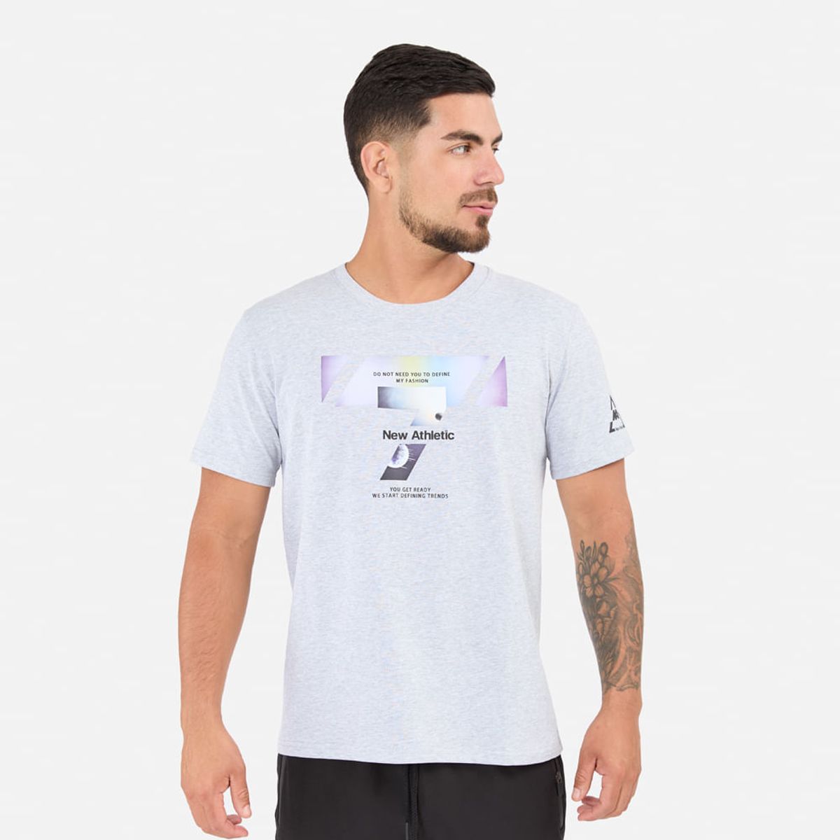 NEW ATHLETIC - Polo Mc New Athletic Space Gris Hombre