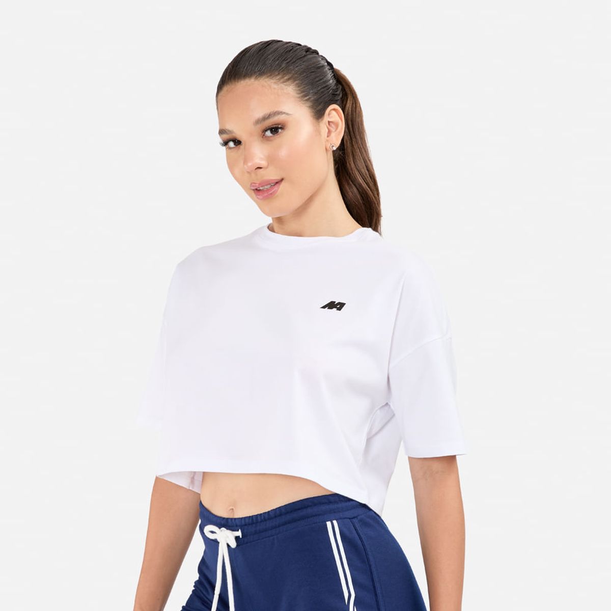 NEW ATHLETIC - Polo Crop New Athletic Jimena Blanco Mujer