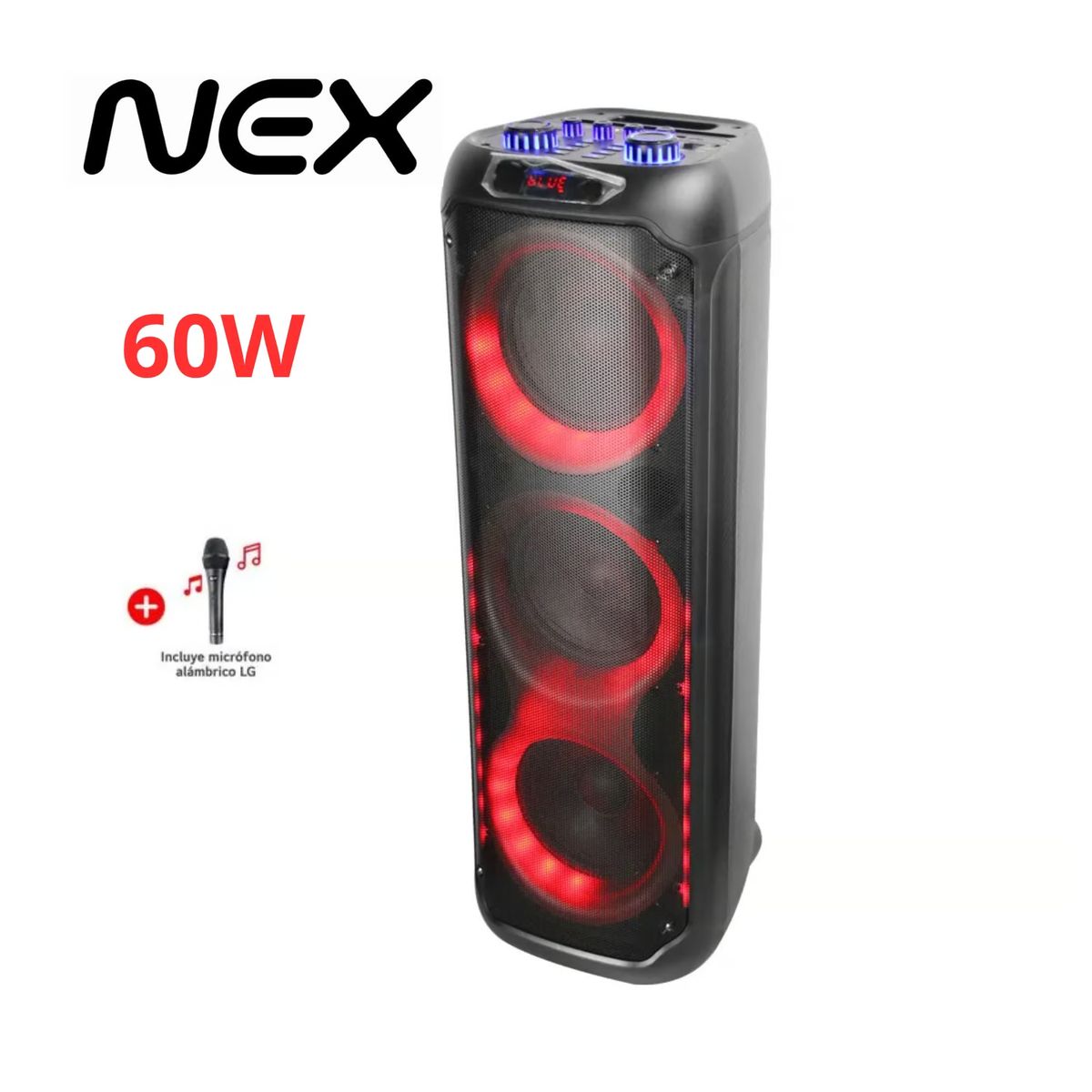 NEX - Parlante Nex 8x3 AIOMFRL8X3 60W