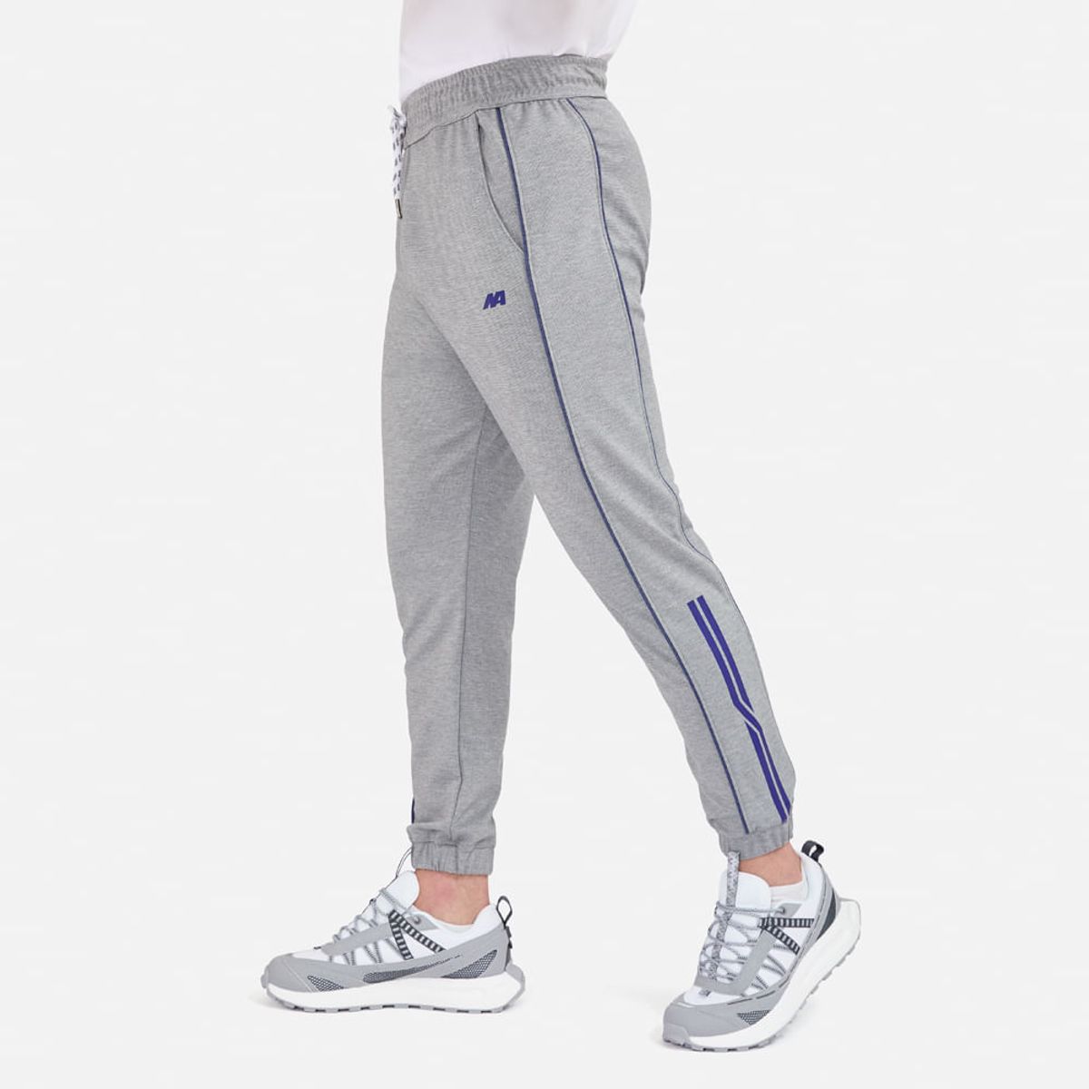 NEW ATHLETIC - Pantalón New Athletic Jerónimo GrisAzul Hombre