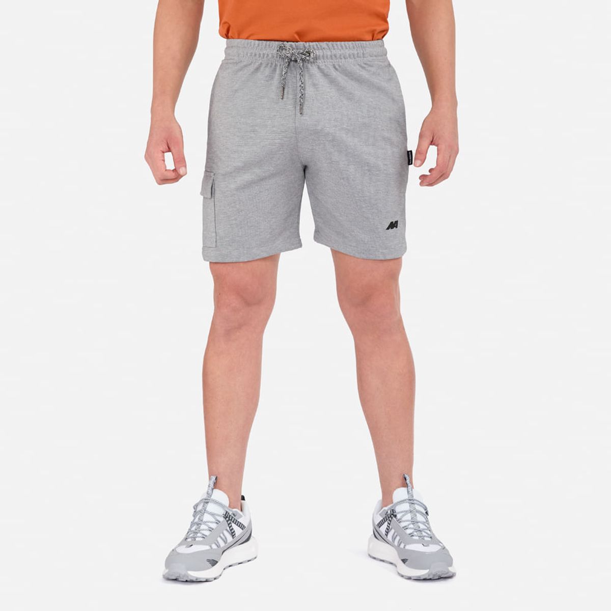 NEW ATHLETIC - Short New Athletic Maxi Gris Hombre
