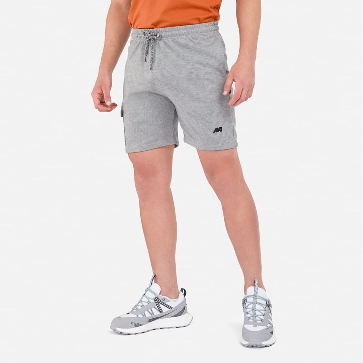NEW ATHLETIC - Short New Athletic Maxi Gris Hombre