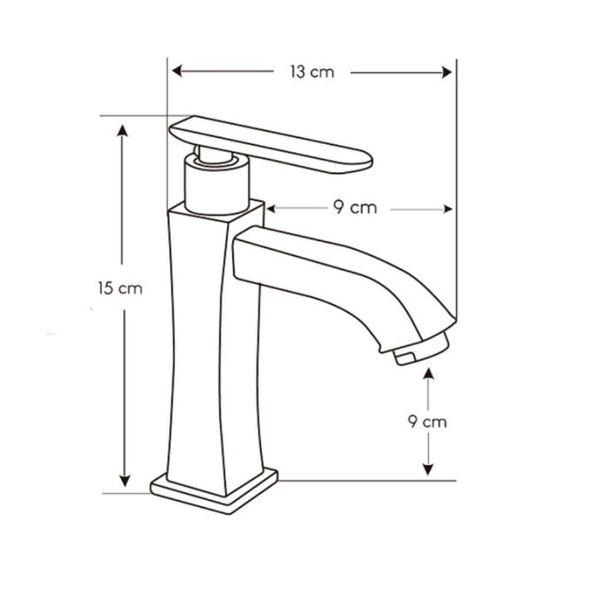 EJESA CREA TU ESPACIO IDEAL - LLAVE LAVATORIO 018900 PICO BAJO BARCELONA FRENCIA