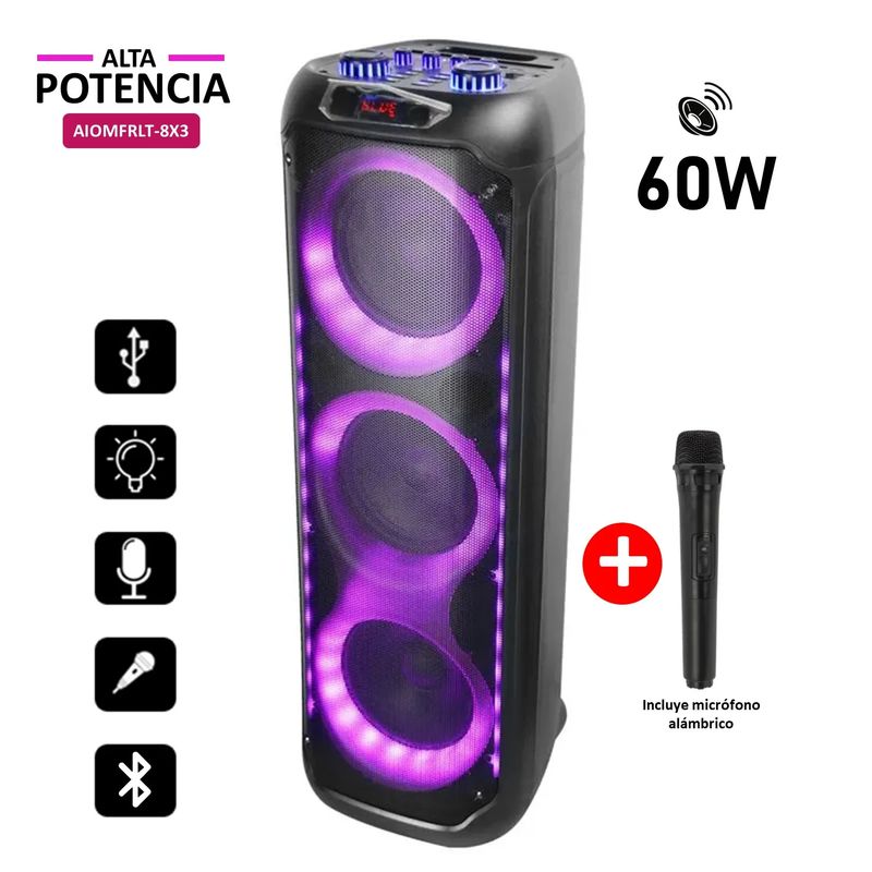 NEX - Parlante Nex 8x3 AIOMFRL8X3 60W