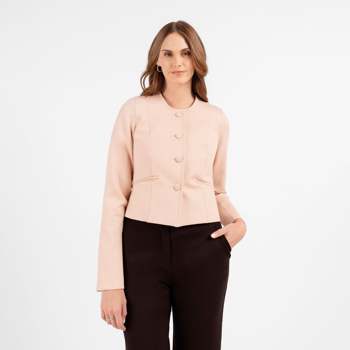 TEILOR - BLAZER CORTO DE VESTIR MUJER
