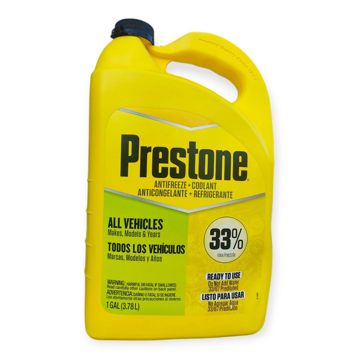 PRESTONE - Refrigerante Anticongelante Prestone 33% Verde