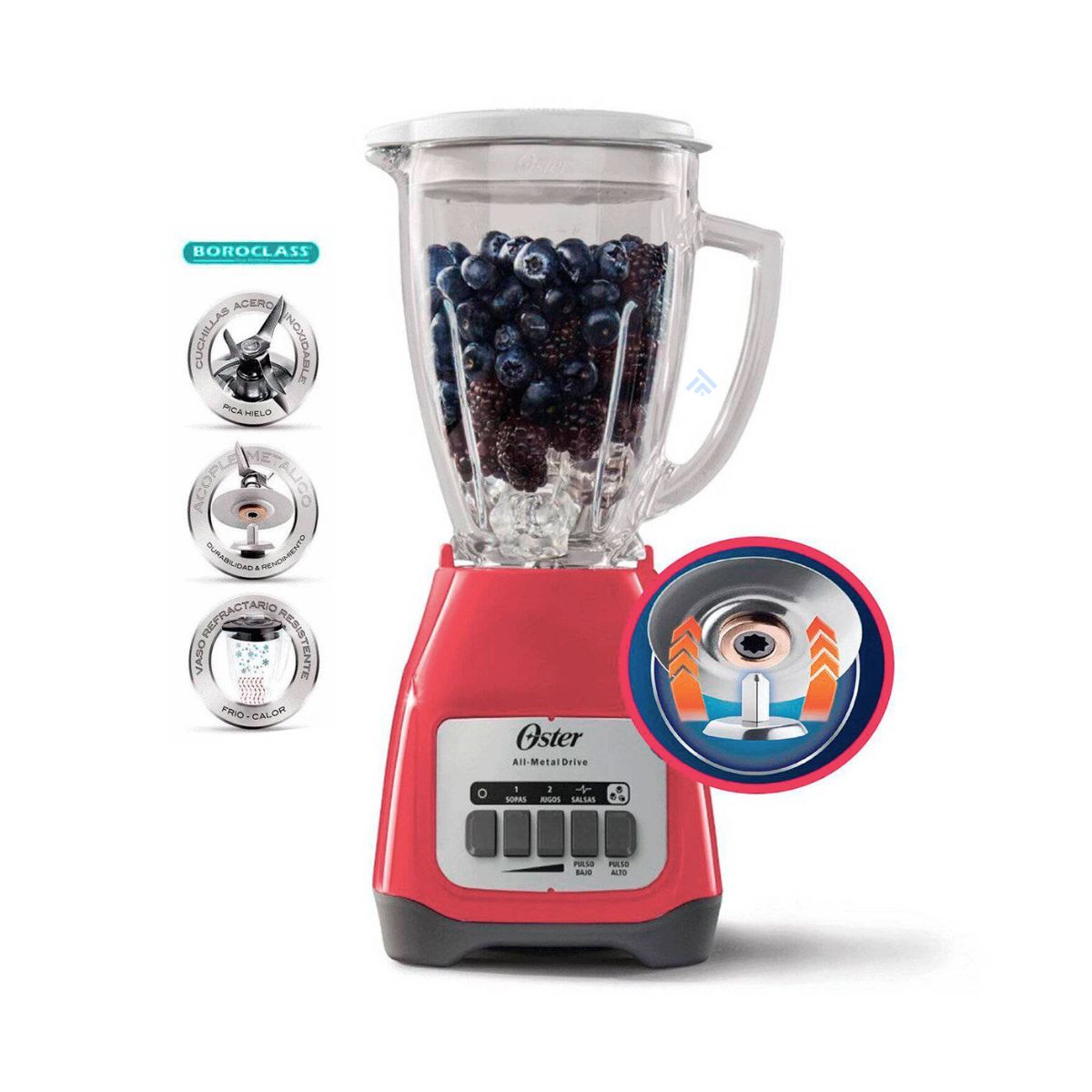 OSTER - Combo OSTER Licuadora BLSTKAG-MPB y Hervidor 17L