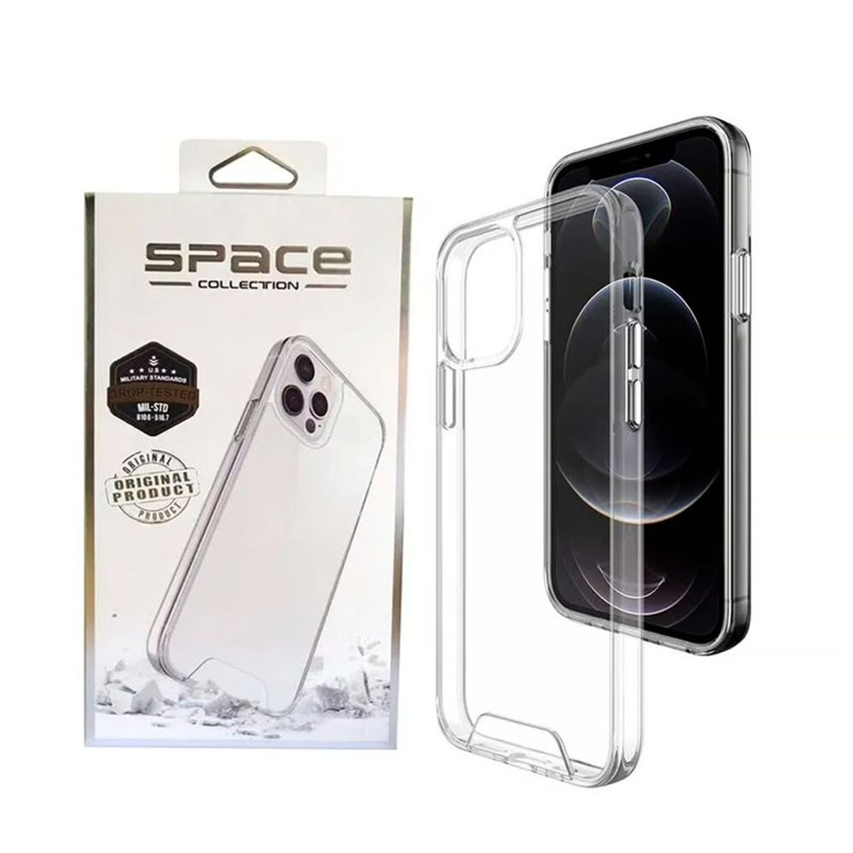 SPACE - Case Space Para iPhone 13 mini -Transparente
