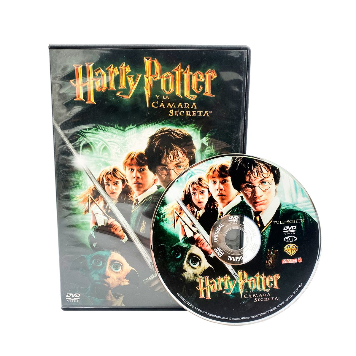 WARNER BROS - Dvd Original Harry Potter y La Cámara Secreta