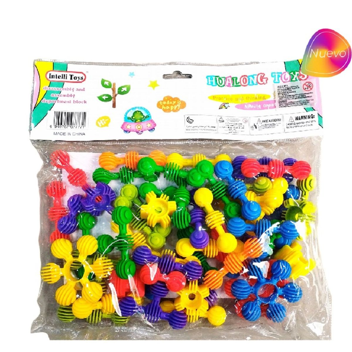 GENERICO - Didáctico Puzle Montessori De Construcción