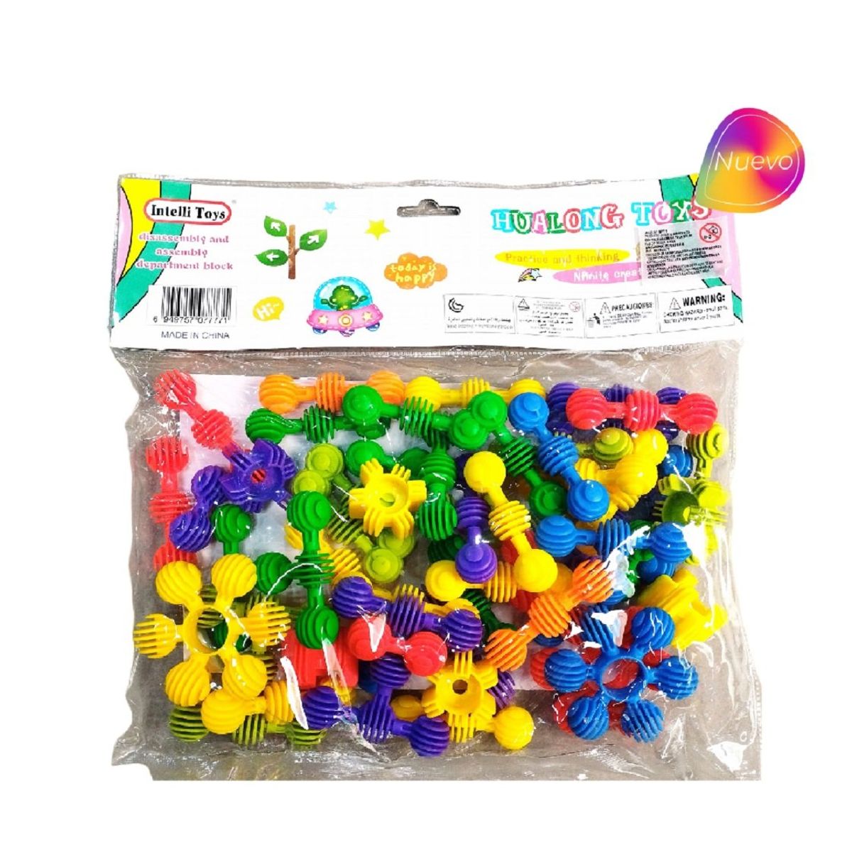 GENERICO - Didáctico Puzle Montessori De Construcción