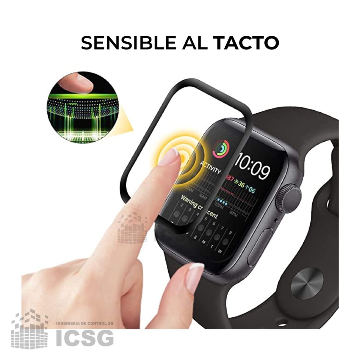 GENERICO - Mica protector de pantalla Smartwatch SAMSUNG WATCH 4 40MM