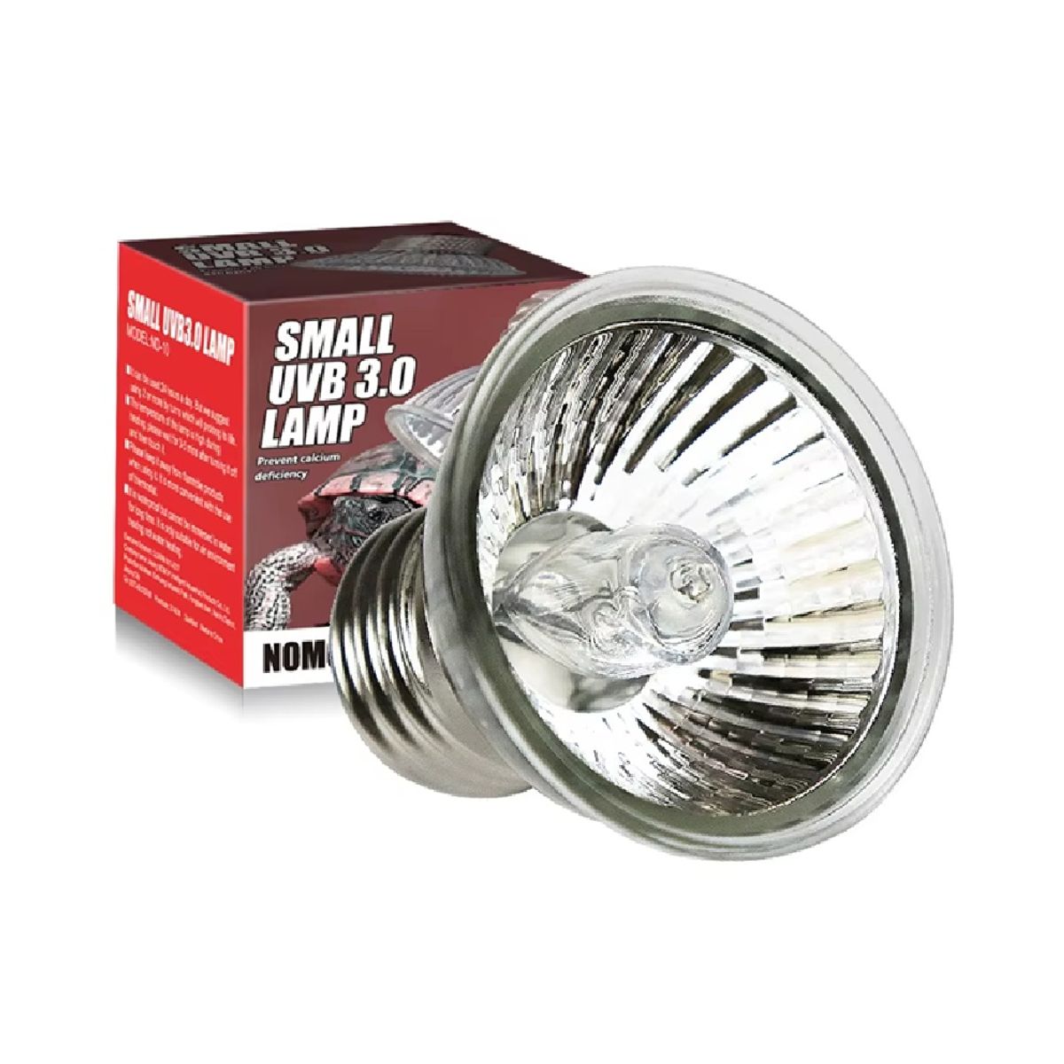 GENERICO - Foco pequeño de luz UVB para reptiles tropicales 50 watts