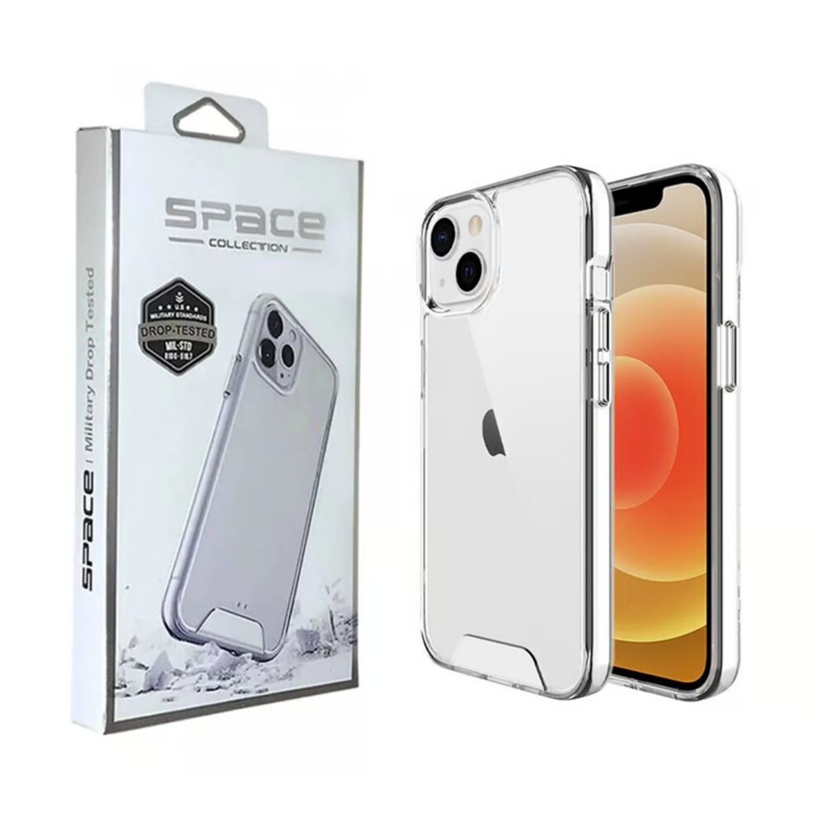 SPACE - Case Space Para iPhone 13  -Transparente