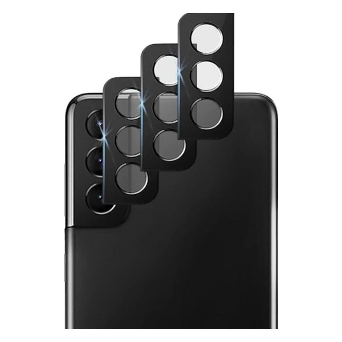 GENERICO - Mica de Cámara Rosado Metalico para Samsung S21 PLUS