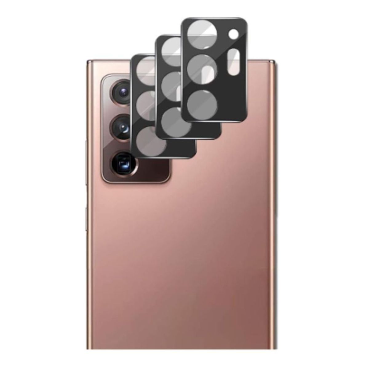 GENERICO - Mica de Cámara para Samsung Note 20 rosa metalico