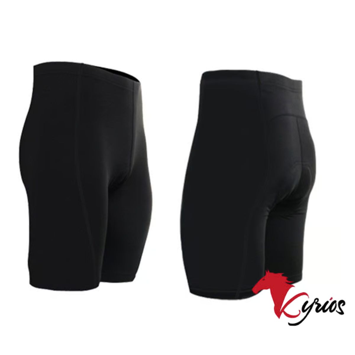 NO LOGO - Short Para Hombre Color Negro Modelo Licrado