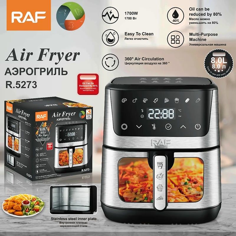 OEM - Freidora de Aire Multifuncional RAF R5273 1700W